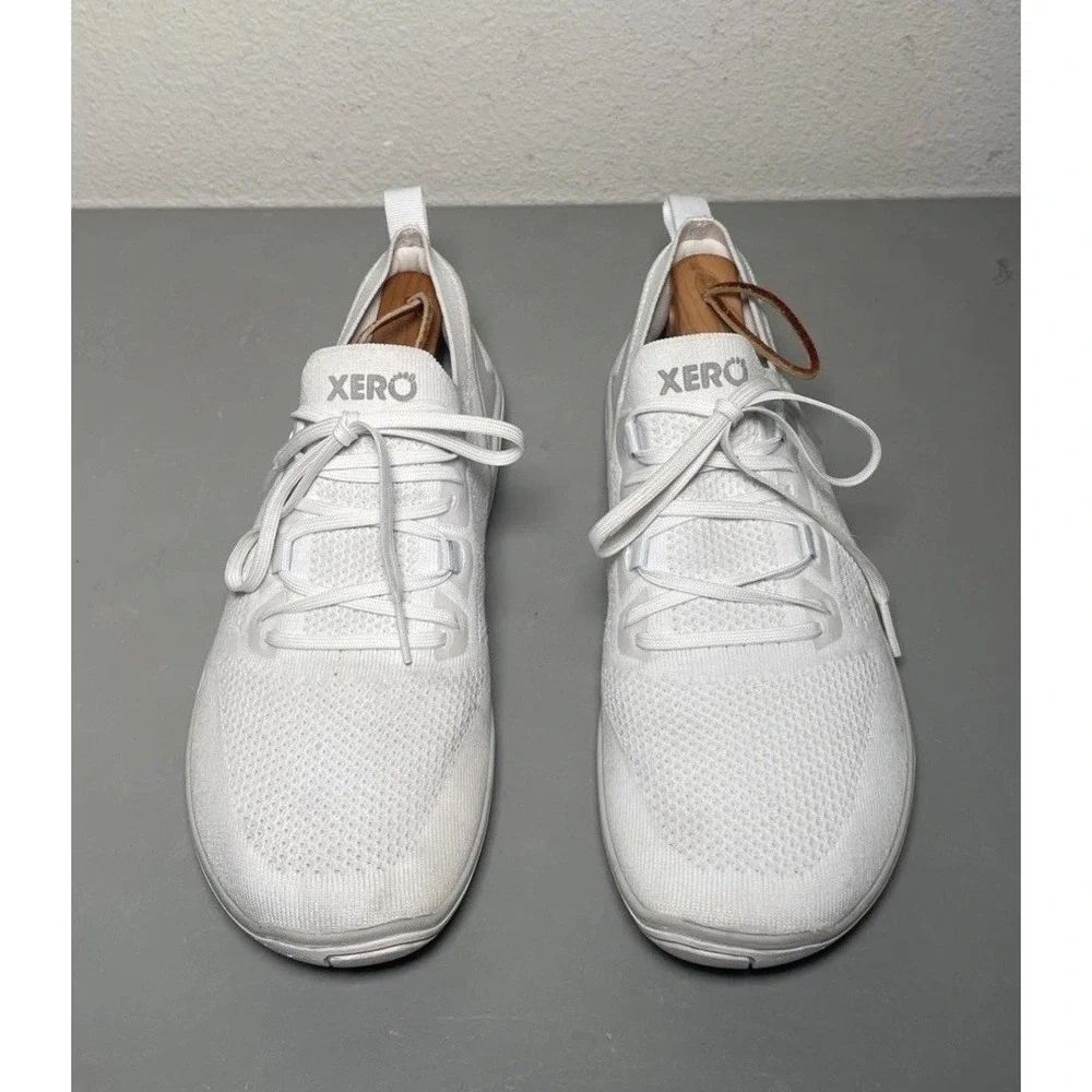 Xero Shoes Men's Nexus Knit Barefoot Minimalist Athlesuire Shoe White Size 8.5